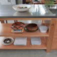 Kauri and Stainless Steel Kitchen